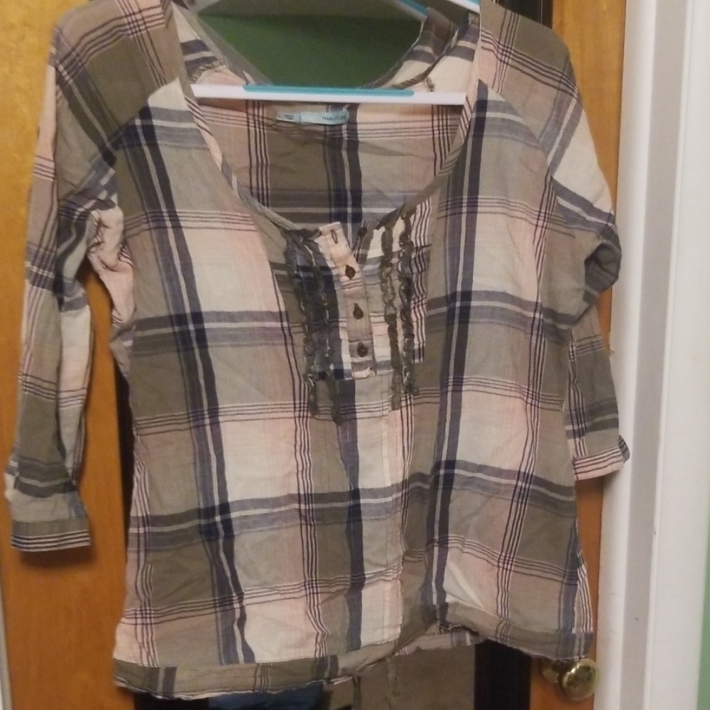 Plaid Top